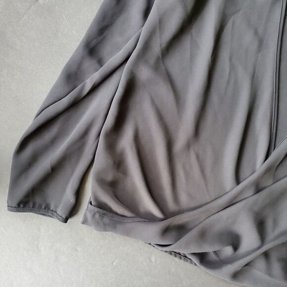 Anthropologie Black Flowy Blouse - Picture 8 of 8